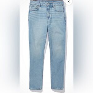 AE strigid mom jeans